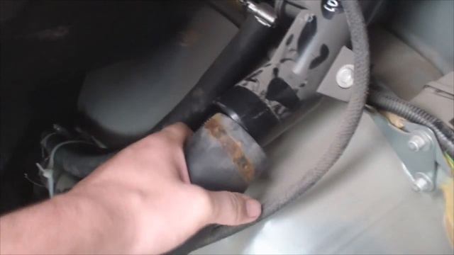 Сетка на бензобак. Защищаем Шниву от пионеров. смотреть онлайн