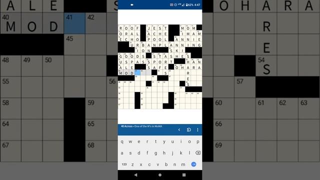 Solving the USA Today Crossword ★ 04/19/2022 (Tuesday puzzle) ★ "Up Ahead" смотреть онлайн