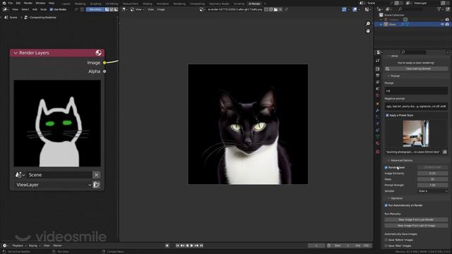 Курс Супер Blender. Аддон AI Render смотреть онлайн