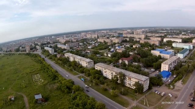 Парк "Победы". Петропавловск. Съёмка с дрона. смотреть онлайн