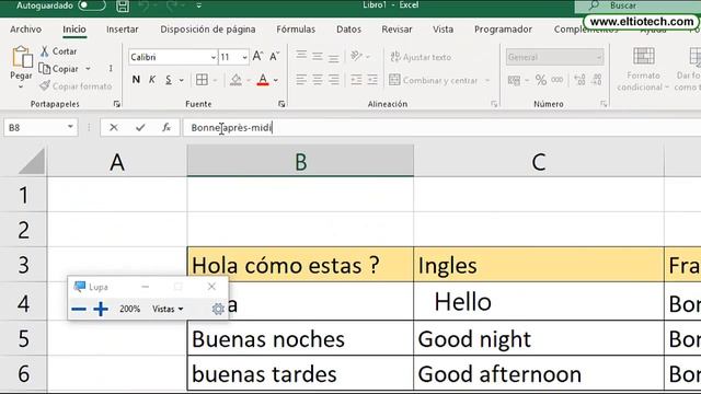 Como traducir un texto en Excel (Español - Ingles) смотреть онлайн
