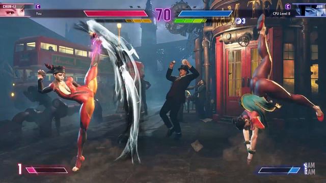 Street Fighter 6 - Chun-Li Vs Juri (Very Hard) ~ Level 8 смотреть онлайн