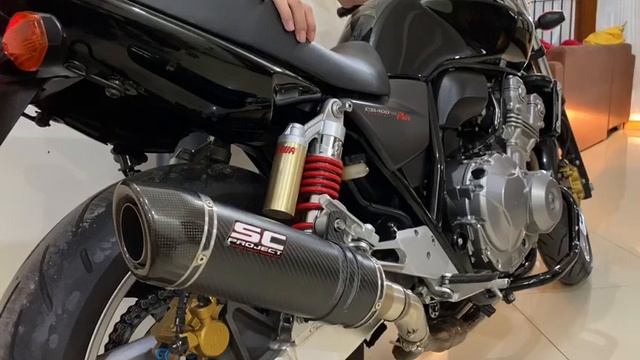 SC Project on Honda CB400 Hyper Vtec Revo , Indonesia смотреть онлайн