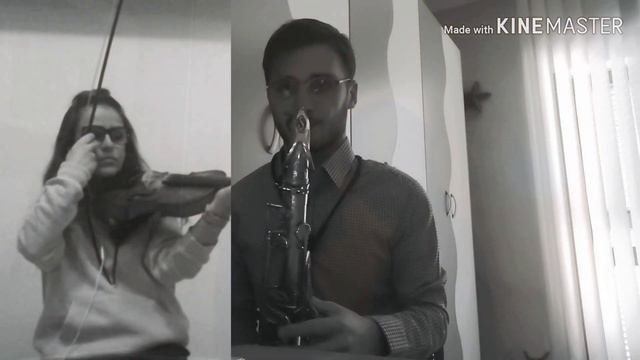 Hallelujah - Leonard Cohen (sax and violin) смотреть онлайн