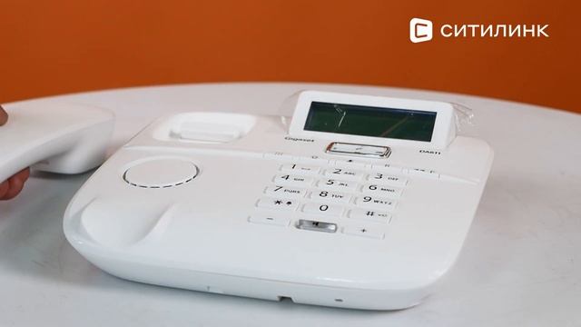 Обзор Проводного телефона Gigaset DA611 | Ситилинк смотреть онлайн