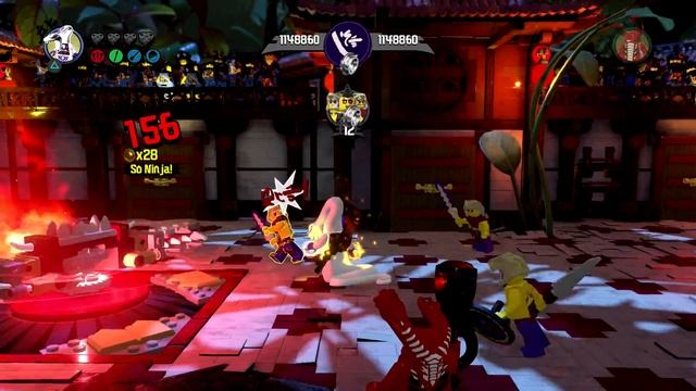 The LEGO Ninjago Movie Video Game - Pythor & Fangtom Gameplay смотреть онлайн