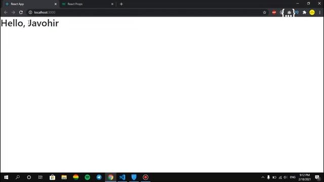 ⚡️ React JS (O'zbek) | Props nima? смотреть онлайн