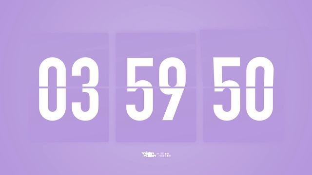 8 Hours Countdown Flip Clock Timer / Simple Beeps ? ? смотреть онлайн