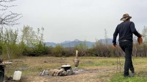 ПРИГОТОВЛЕНИЕ  БАРАНИНЫ НА ПРИРОДЕ Азербайджанская Кухня Деревенская Кухня  Рецепты