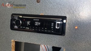 Обзор новинки - автомагнитола Kenwood KMM-106 с 3 парами RCA