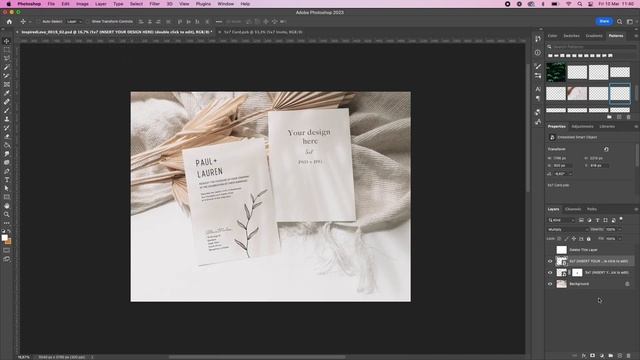 How to edit photoshop smart object mockups to market and sell your digital template designs on ETSY смотреть онлайн