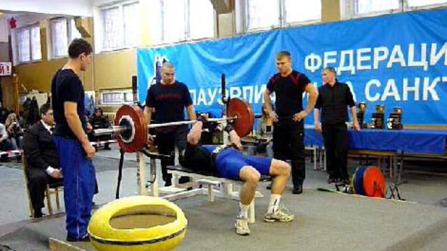 Нищик 190кг. Кубок Санкт-Петебурга 2009г. смотреть онлайн