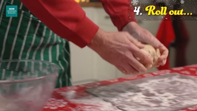 Learn Christmas cooking verbs | Make Xmas cookies with Rob! смотреть онлайн