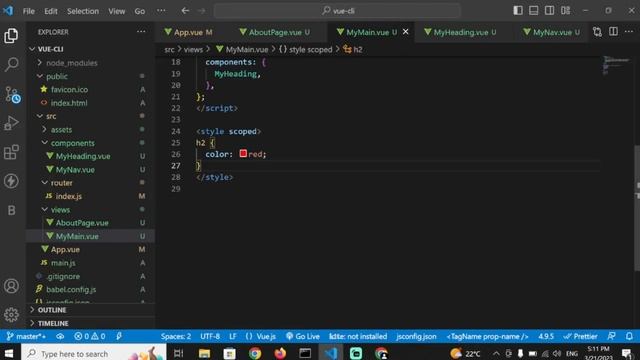 Learn Vuejs In Arabic 2023 - 24- Vue-Cli (Scoped && Lang) смотреть онлайн