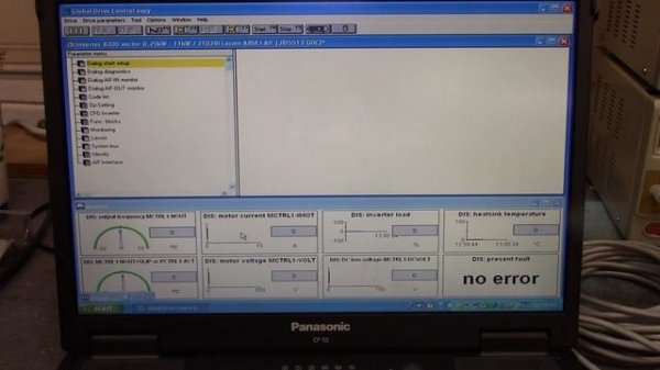 Lenze Inverter Drive E82EV152S4B shorted 3phase bridge rectifier.