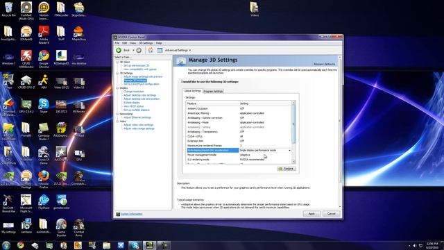 Optimizing Performance in nVidia Control Panel смотреть онлайн