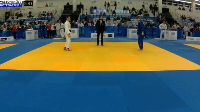 Judo Baltic Sea Championships 2020: M-66: VALTONEN - NOTEBAERT смотреть онлайн