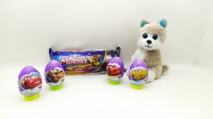 Тачки и Микро Моторз! Открываем сюрпризы с щенком Митей! Micro Motorz 1416815.CW