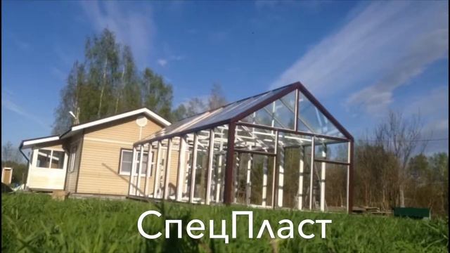 Металлокаркас стеклянной теплицы. Сборка теплицы из стекла смотреть онлайн