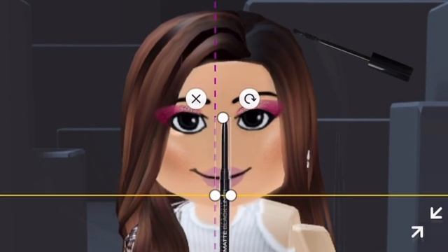 ASMR 1 MINUTE ROBLOX MAKEUP APPLICATION!!?✨ смотреть онлайн