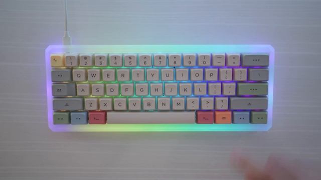 GK61XS PC(Aluminum) Kit Unboxing & Typing Sounds (XDA Canvas & Glorious Pandas) смотреть онлайн