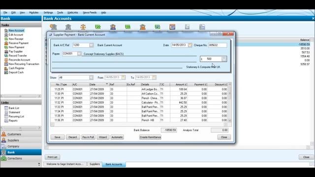 Allocating payments to suppliers - Sage смотреть онлайн