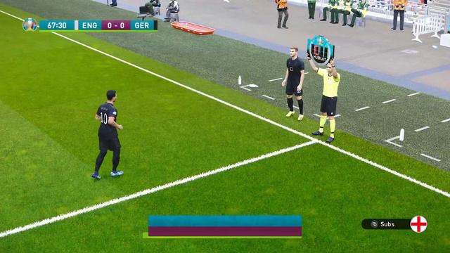 PES 2021 - Euro 2020 - England v Germany смотреть онлайн
