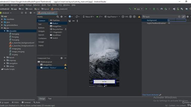 1 Design Our First Layout in Android смотреть онлайн