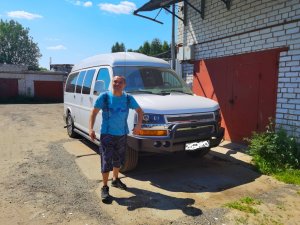 Обзор крутого минивена для поездки на море!!!  тест-драйв Шевроле Экспресс Эксплорер Ван.