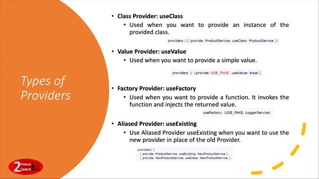 Angular 1 Minute Learning - What are Providers - Episode 5 смотреть онлайн