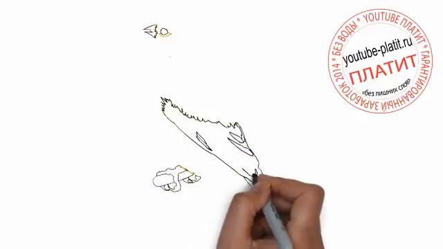 Как нарисовать птицу синицу смотреть онлайн