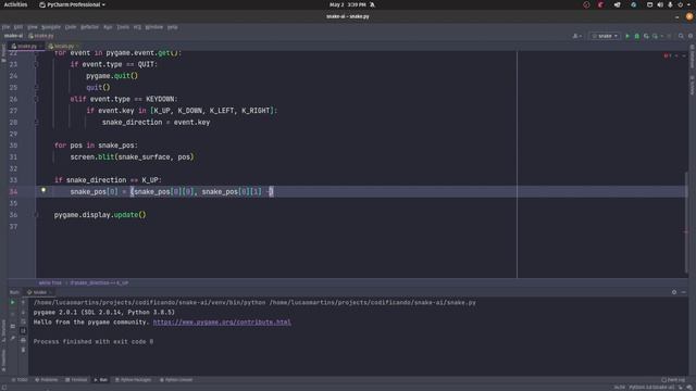 ?? COMO CRIAR O SNAKE COM PYTHON смотреть онлайн