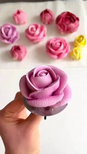 Отсадка и Окрашивание РОЗЫ и ФИАЛКИ из Зефира от @miss.zefir