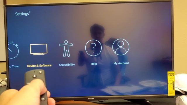 Toshiba Smart TV (Fire TV Edition) How to Update Software / Firmware смотреть онлайн
