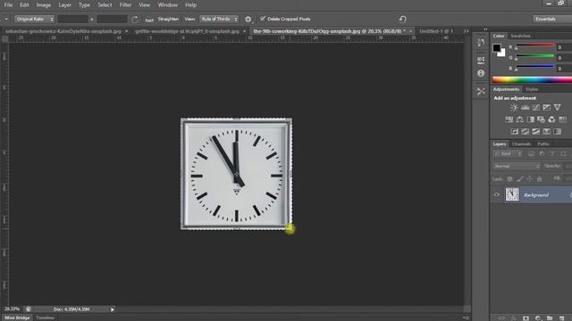 Photoshop Tutorial 4 || Crop Tool || Perspective Crop Tool || Textile Design смотреть онлайн