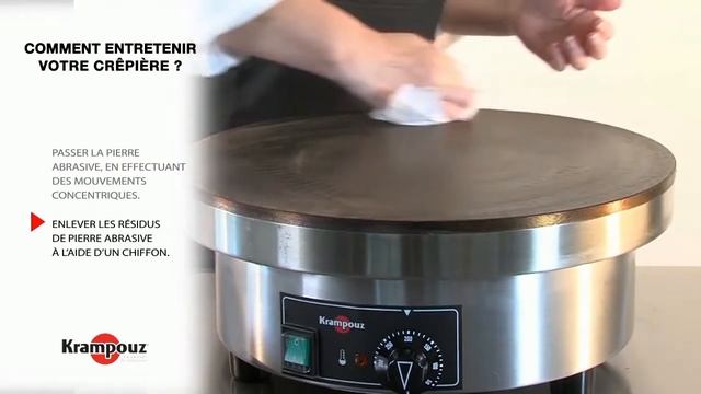 Comment entretenir votre crêpière Krampouz смотреть онлайн