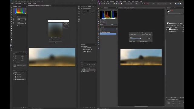 Photoshop vs Affinity Photo: Gaussian Blur Side-by-Side Comparison смотреть онлайн