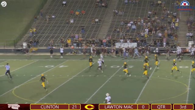 Red Tornado TV Presents The Clinton Red Tornadoes vs Lawton Mac Highlanders Football Game Highlight смотреть онлайн
