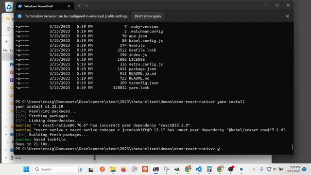 Build theta-client SDK Android apps Using Windows 11 Workstation смотреть онлайн