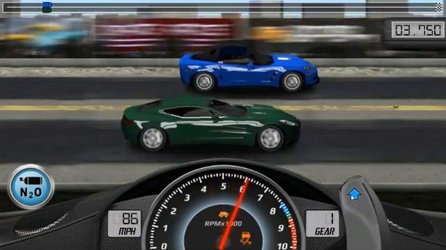 Drag Racing win level 6 career Aston Martin one with 1 tune setup V1.6 смотреть онлайн