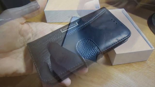 Кожаный чехол и защитное стекло для Xiaomi Redmi 4x смотреть онлайн