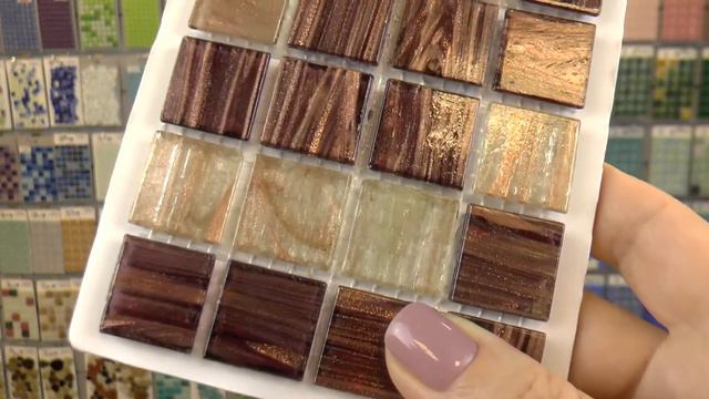 Коричневая мозаика с авантюрином смотреть онлайн