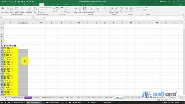 Excel date format dd.mm.yyyy not working смотреть онлайн