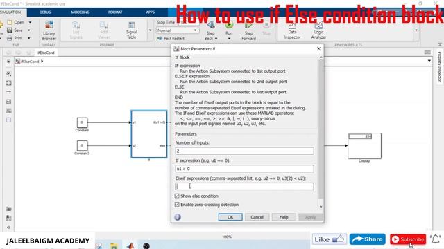 How to use if Else Condition block, if Action Block and Merge Block in MATLAB/Simulink with Example смотреть онлайн
