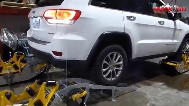 Машина на лыжах. смотреть онлайн