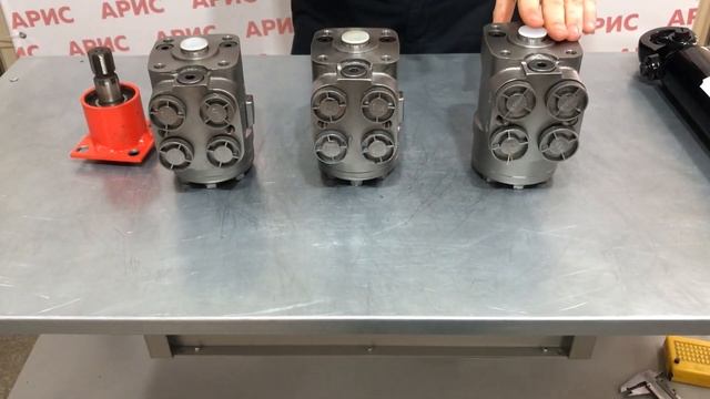 Насос-дозатор на рулевую минитрактора и трактора МТЗ. Гидроруль на мини погрузчик. смотреть онлайн