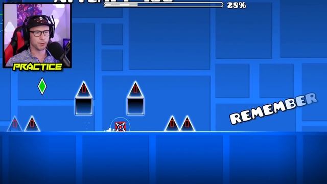 The IMPOSSIBLE Jump [Geometry Dash] смотреть онлайн