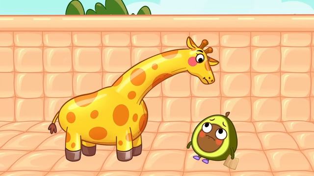 Pit and Penny School Stories with Friends 🥑 || More Funny Stories for Kids смотреть онлайн