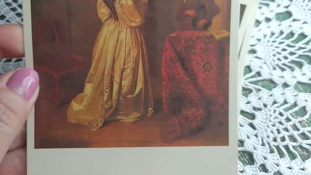 Филокартия. Набор открыток "Жанровая живопись 17 в." 24.05.2021. №150. смотреть онлайн