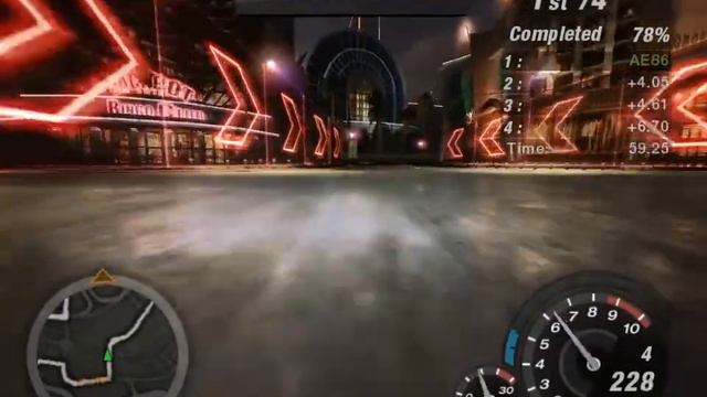 Need For Speed Underground 2 Stage 1 Gameplay with Fully Upgraded AE86 смотреть онлайн